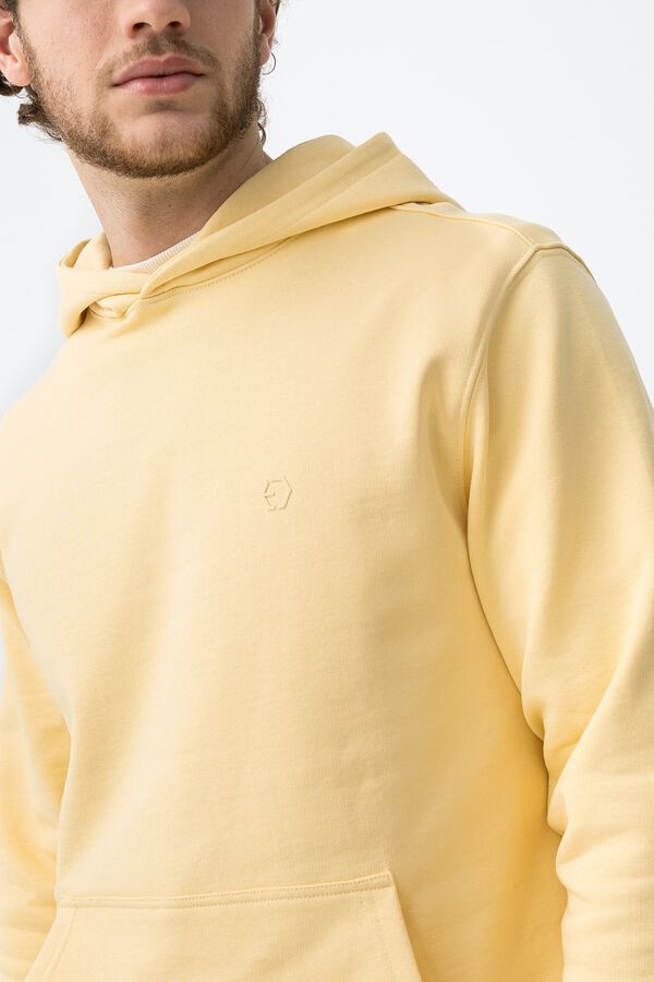 Tiffosi Sudadera con capucha amarillo