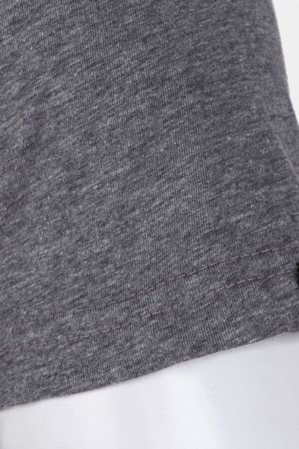 Springfield Desert mélange grey short-sleeved T-shirt  grey
