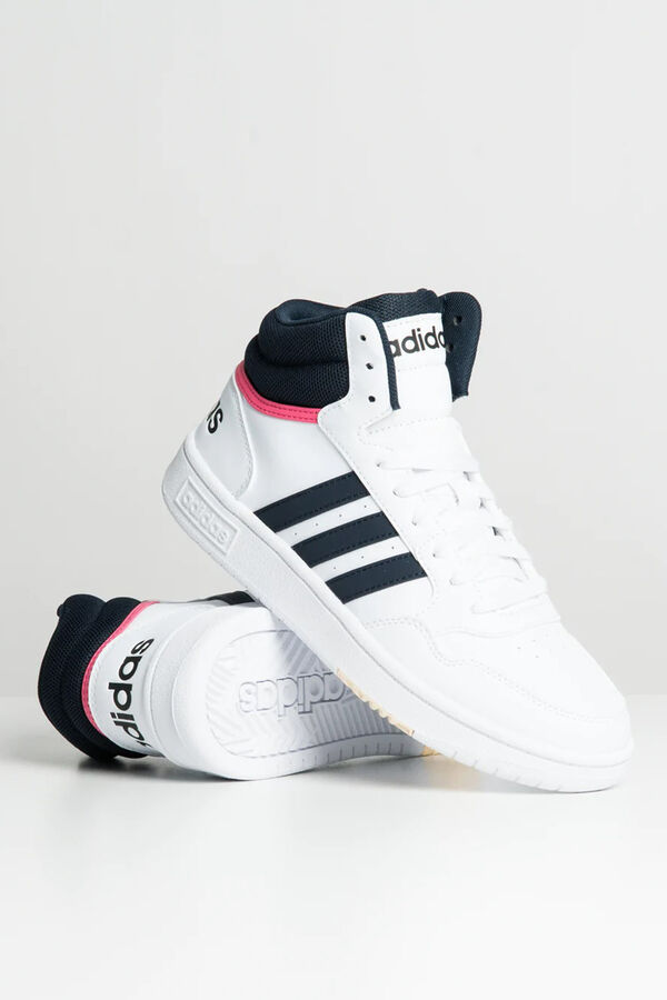 Springfield Adidas HOOPS 3.0 MID Sneakers fehér