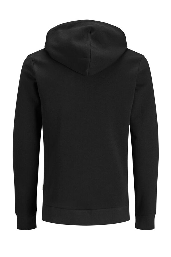Springfield Standard fit hood sweatshirt black