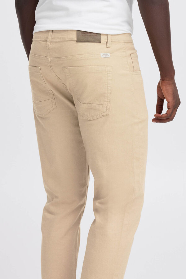 Blend Calças de corte regular camel