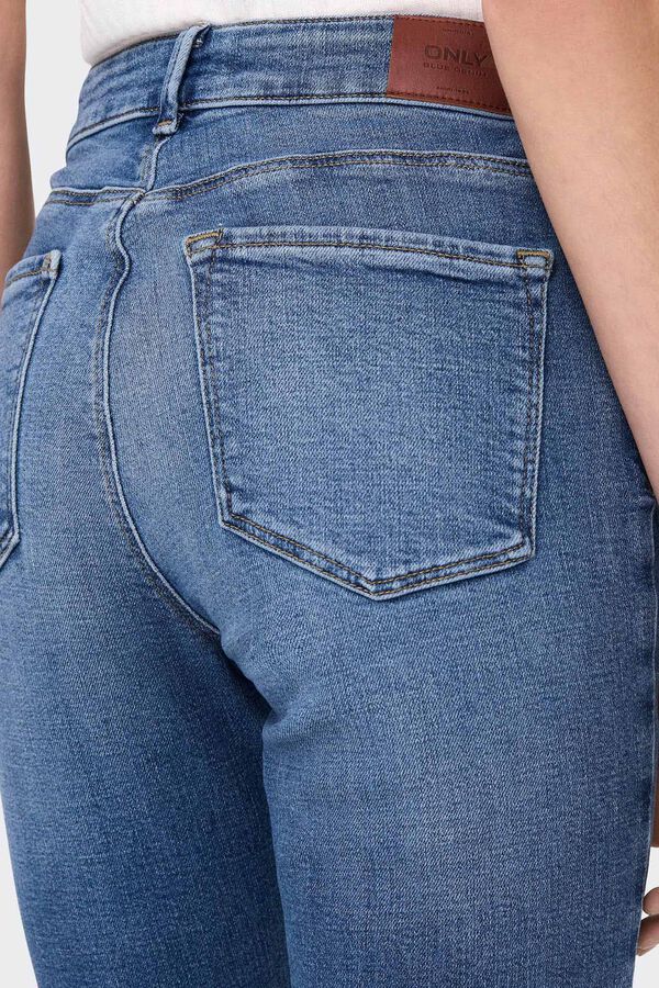 Springfield Jeans de corte reto azulado