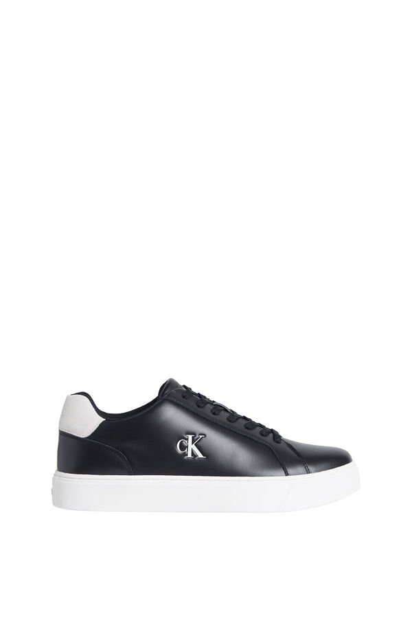 CK Jeans Leather trainers black