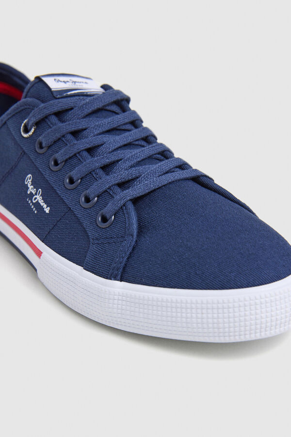 Pepe Jeans Classic Twill Sneakers blue