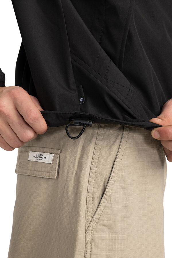 Element Jaqueta imperme&aacute;vel cinzento