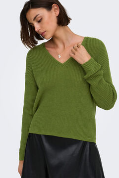 JDY Pullover mit V-Ausschnitt