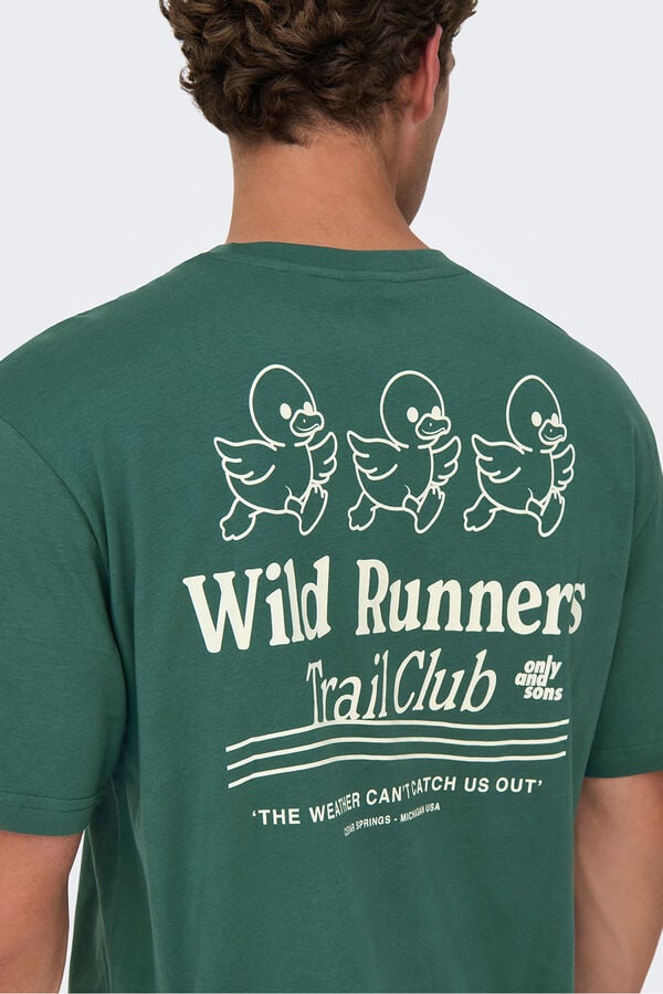 Only & Sons Short sleeve T-shirt blue