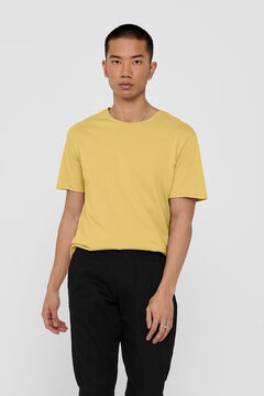 Springfield Camiseta manga corta amarillo