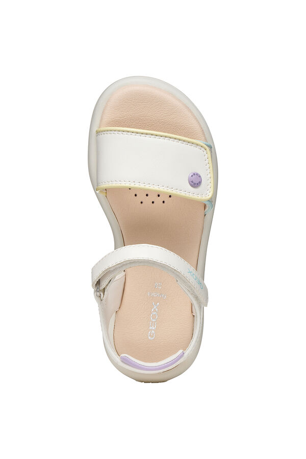 Geox Sandalia transpirable blanco