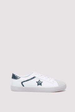 Springfield T&ecirc;nis com estrelas brilhantes branco