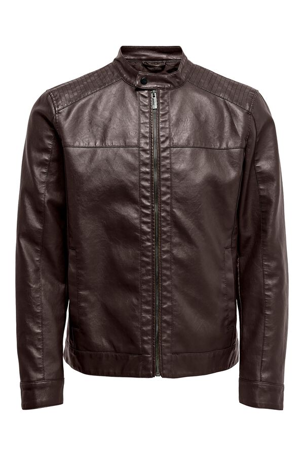 Only & Sons Biker jacket grey
