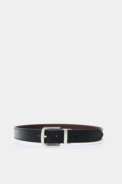 Springfield Texan style leather belt black