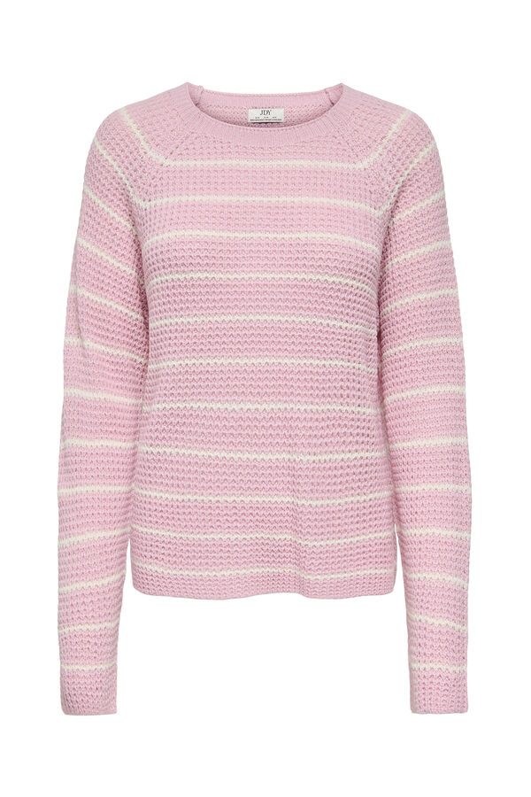 JDY Round neck jumper pink
