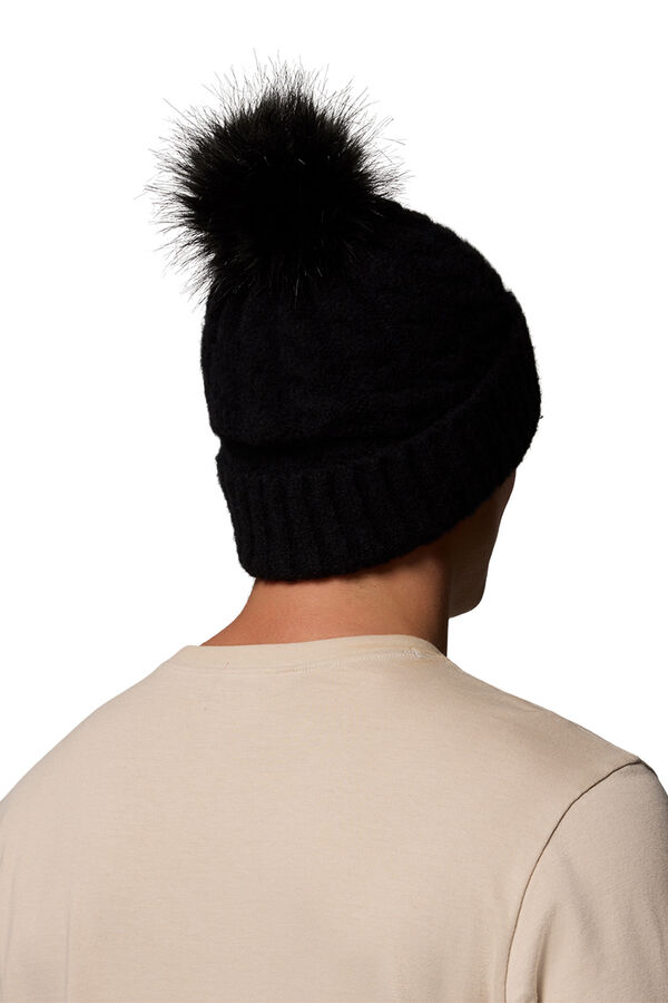 Columbia Winter Blur&trade; II Unisex Beanie with Pom-Pom black