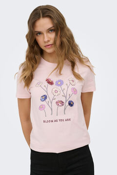 Only Camiseta estampado frontal
