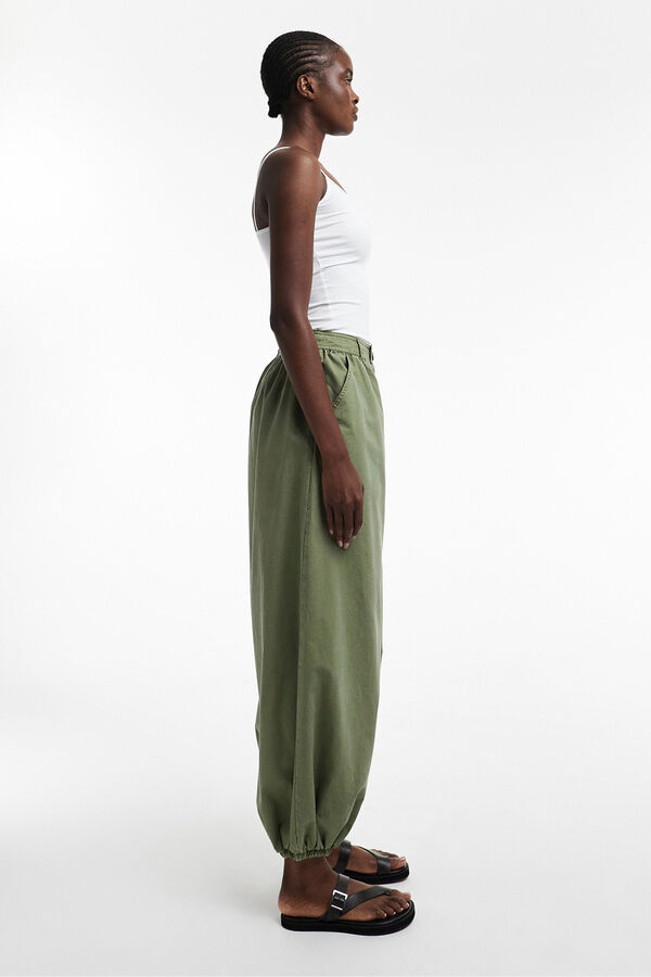 Topshop Balloon fit trousers nude