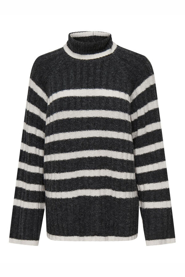 JDY Long long sleeve long jersey grey