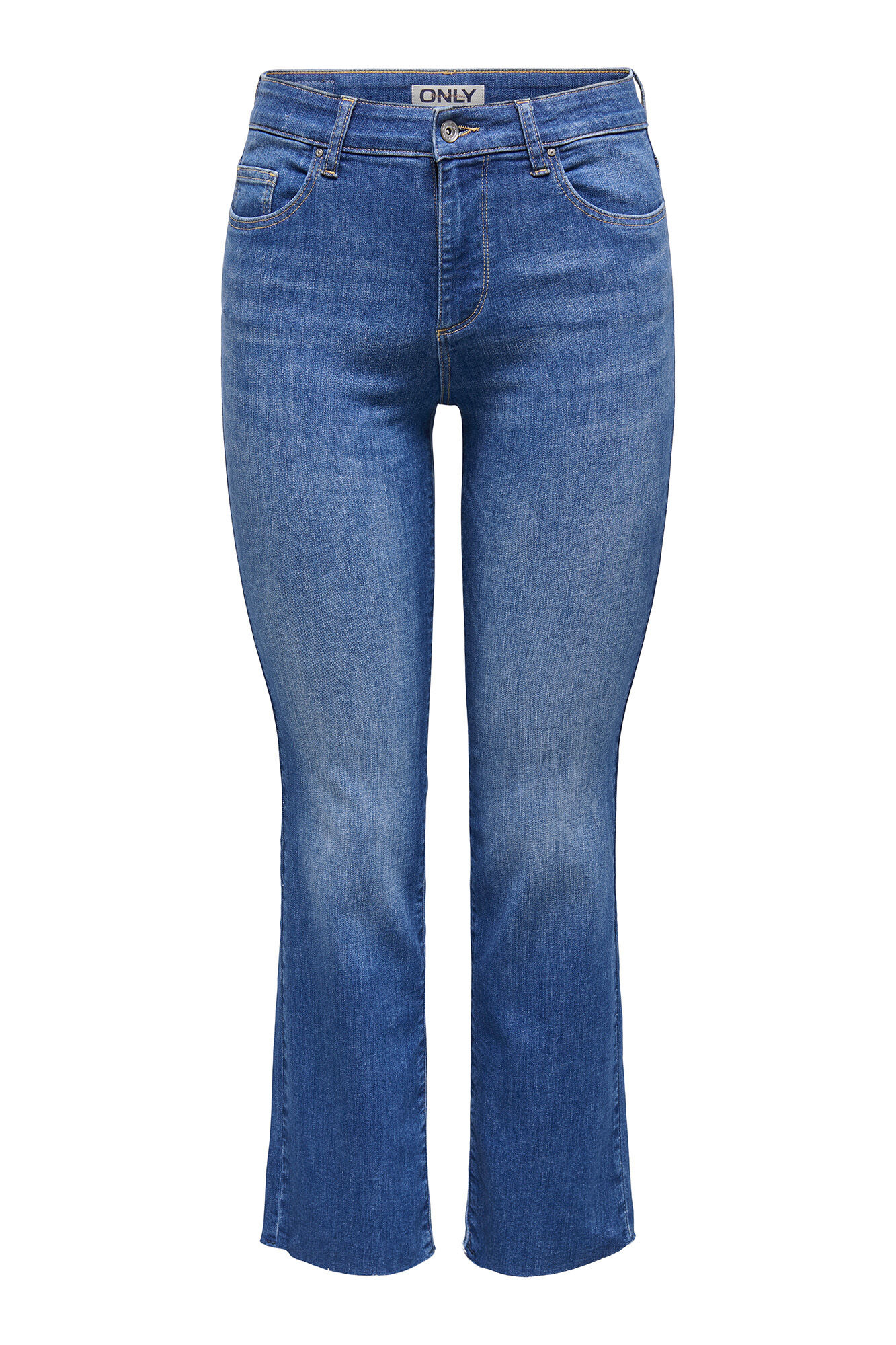 Only Jeans Straight Tiro Medio