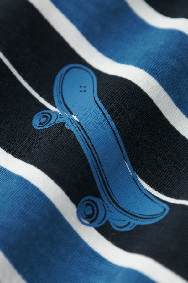 Name It Camiseta manga corta azul