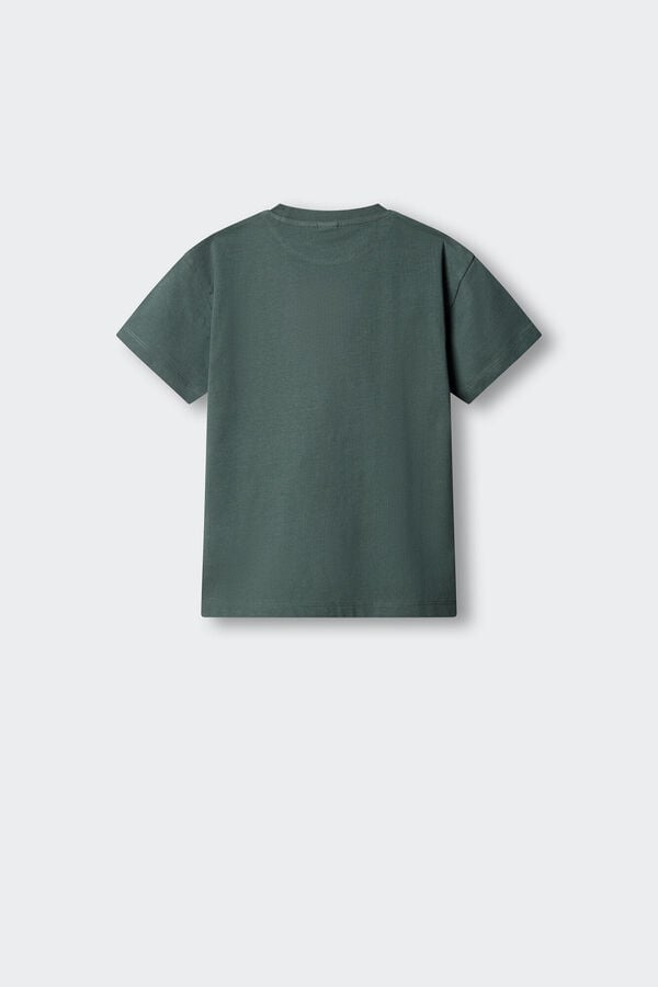 Springfield Kids Red short sleeve car T-shirt KIDS green