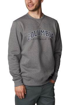 Springfield Round neck jumper with Columbia™ logo for men grey