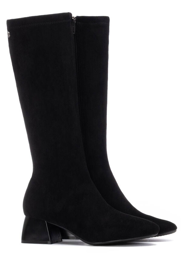 XTI Suede Boot black