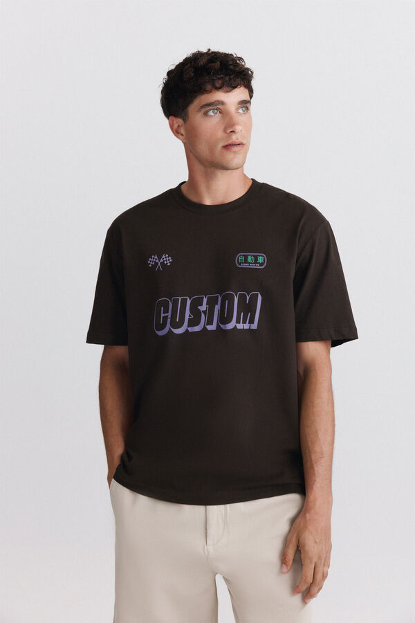 Springfield Race on custom T-shirt nude