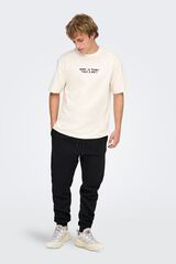 Only & Sons Pantal&oacute;n largo de ch&aacute;ndal negro