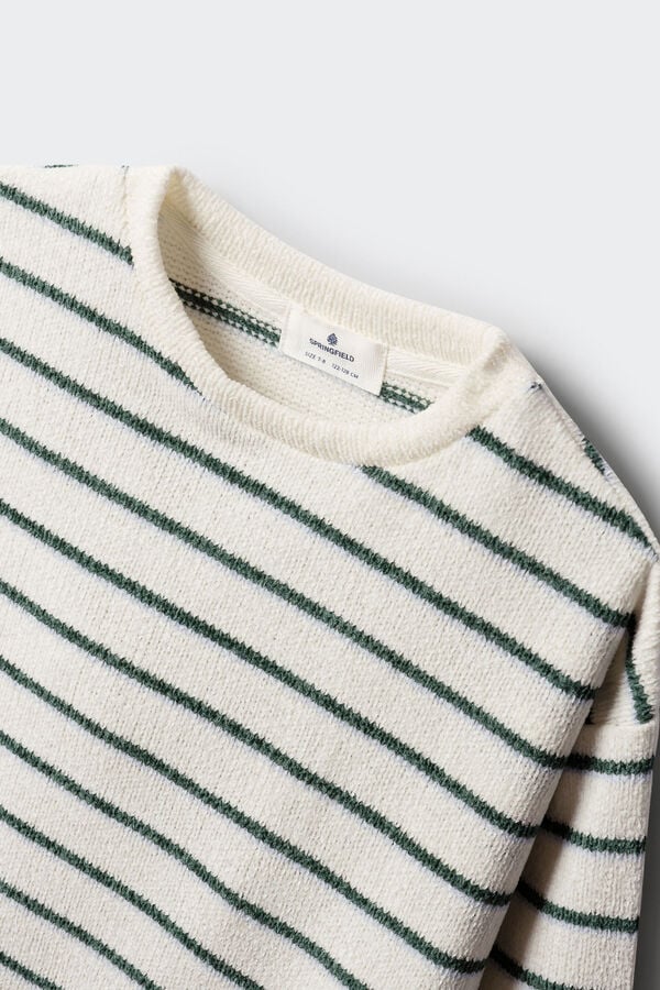 Springfield Kids Chenilla rayas ni&ntilde;a estampado