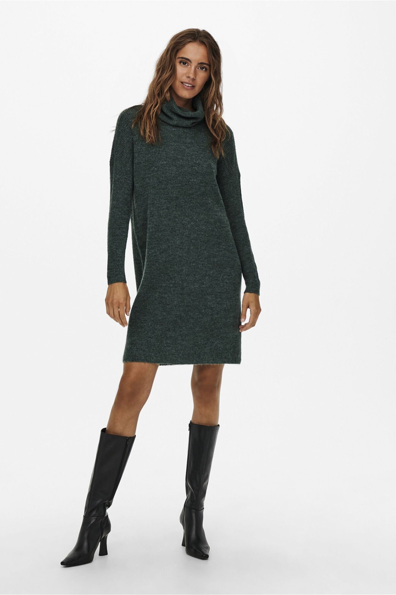 Only Vestido curto de malha