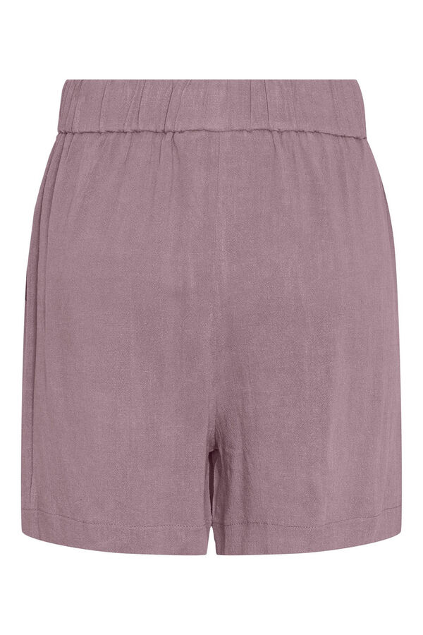 Springfield Linen shorts purple