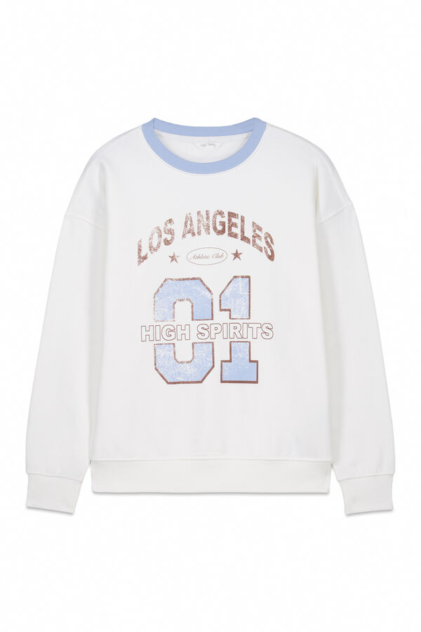 High Spirits Honey Sweater printed