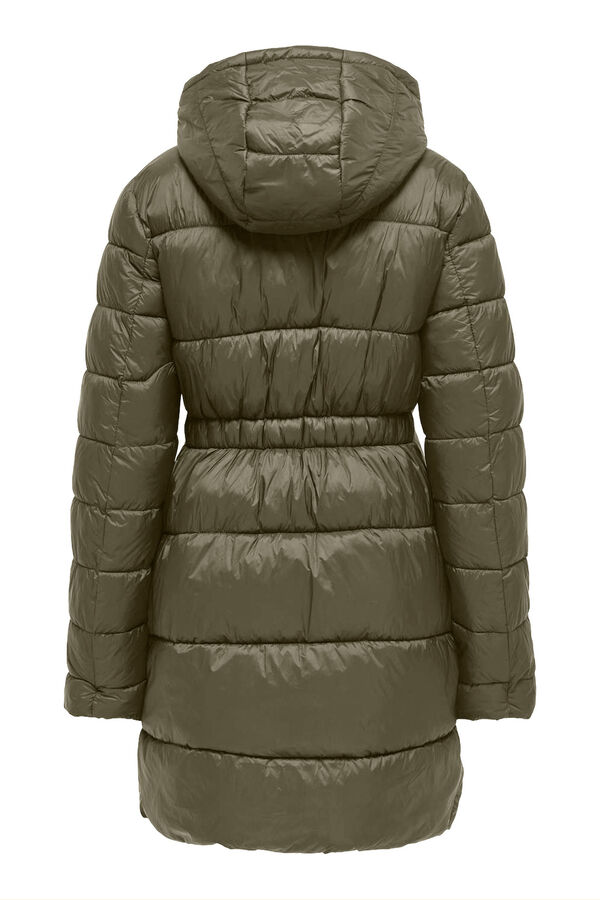 JDY Coat puffer green