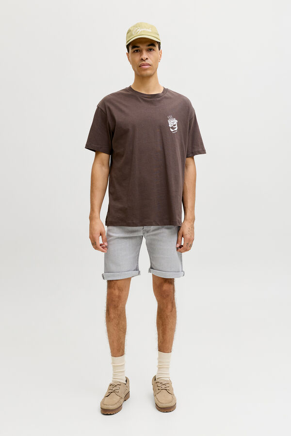 Jack & Jones Bermuda regular stone wash gris