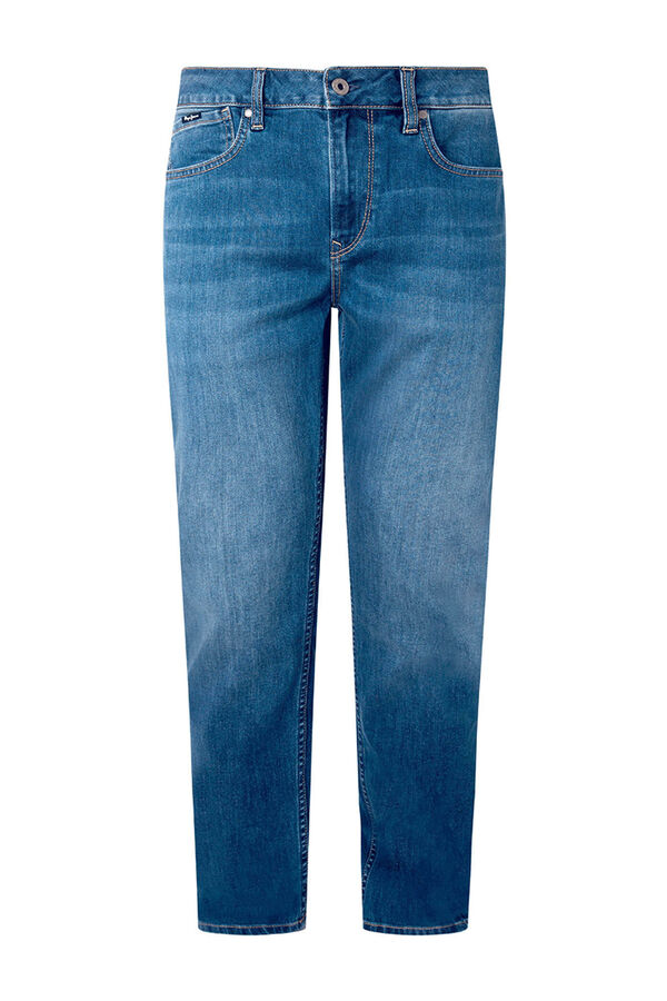 Springfield Hatch 5Pkt Slim Fit Regular Waist Jeans blue
