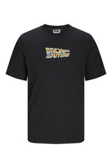 Springfield T-Shirt Back to the Future schwarz