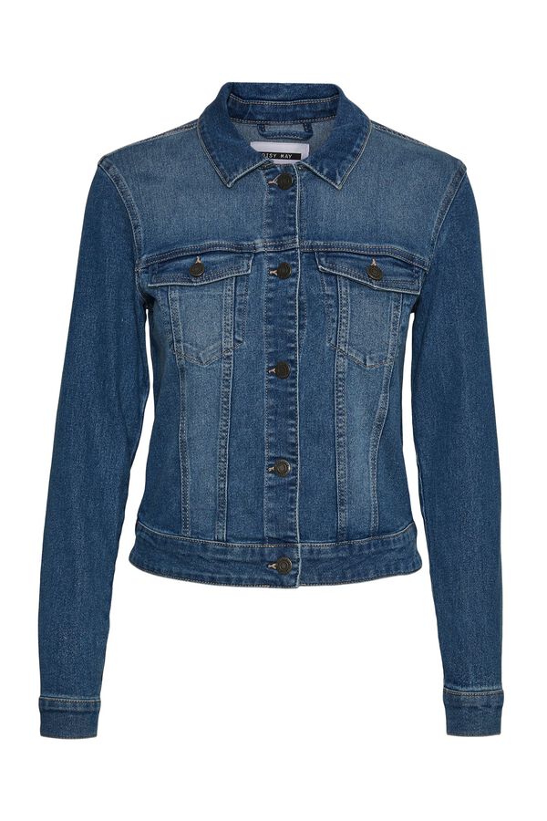 Noisy May Cazadora vaquera slim fit azul