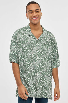 Springfield Camisa print floral verde