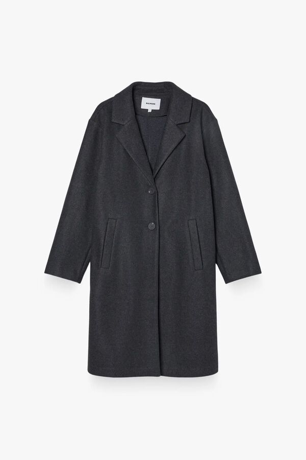 Balmohk Classic long coat grey
