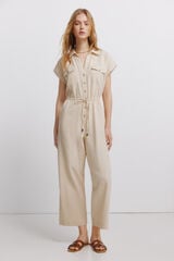 Springfield Jumpsuit with pockets nude