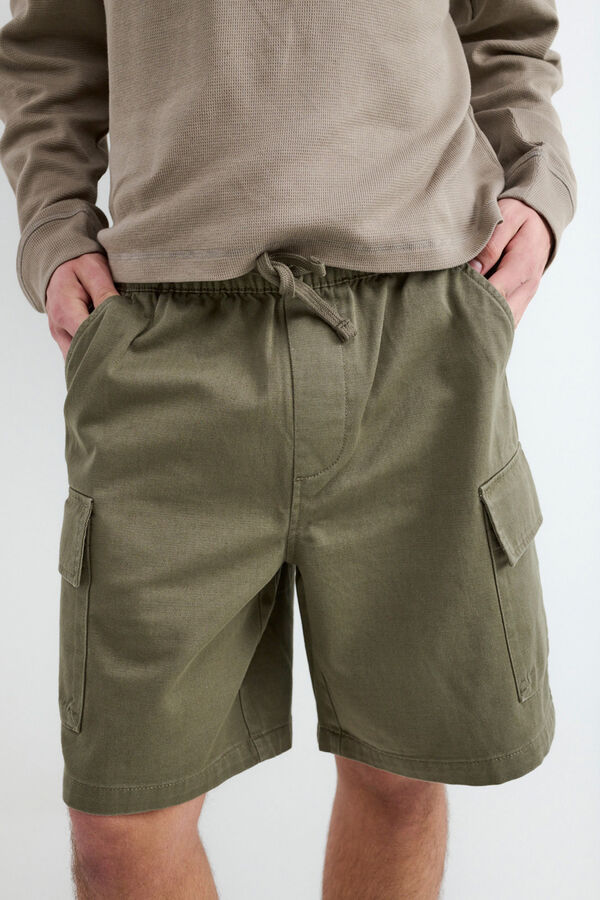 Balmohk Cargo Bermuda shorts printed