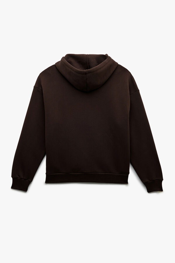 Koton Sudadera con cremallera tostado