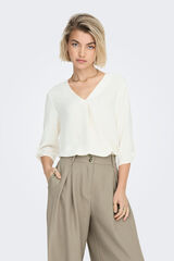 Springfield 3/4-length sleeve blouse bijela
