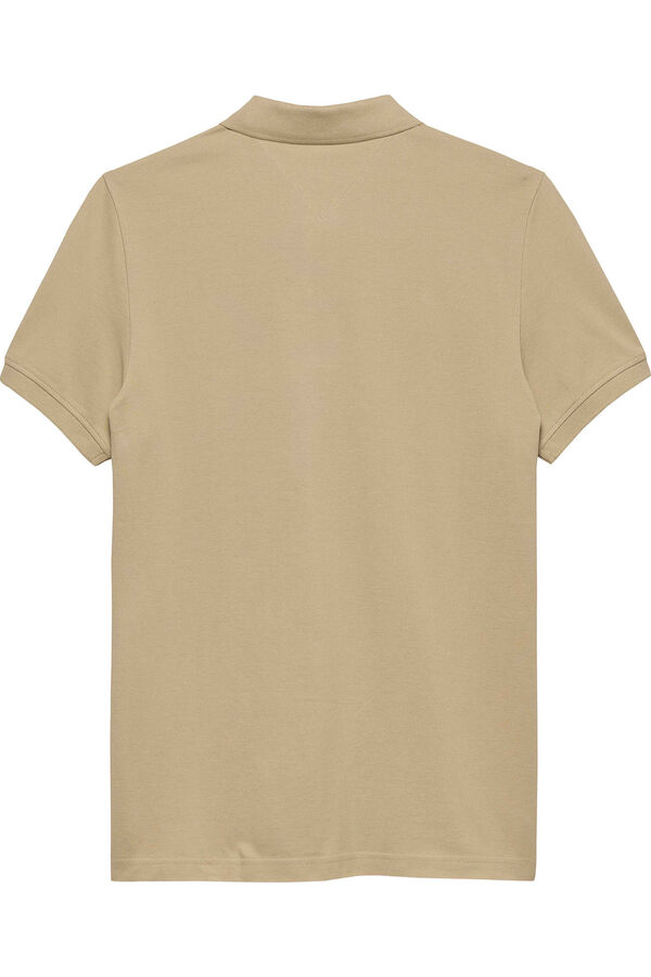 Tommy Jeans Slim short sleeve polo shirt Bež