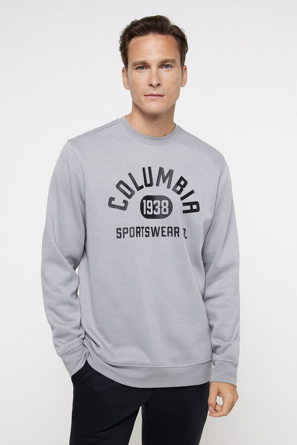 Springfield Sweatshirt mit Rundhalsausschnitt Columbia Trek™ für Herren silber