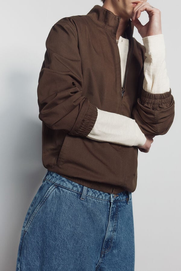 Springfield Overdyed relaxed fit chino jeans blue