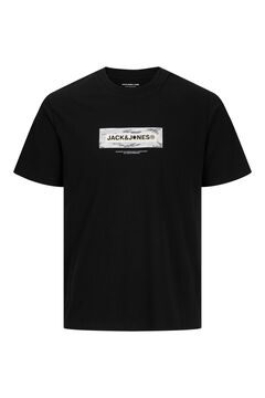 Jack & Jones Logo regular fit T-shirt black