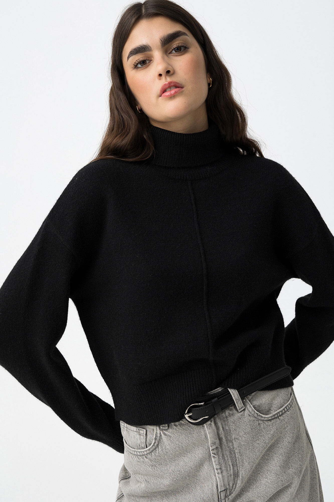 Tiffosi Camisola relaxado com costura frontal