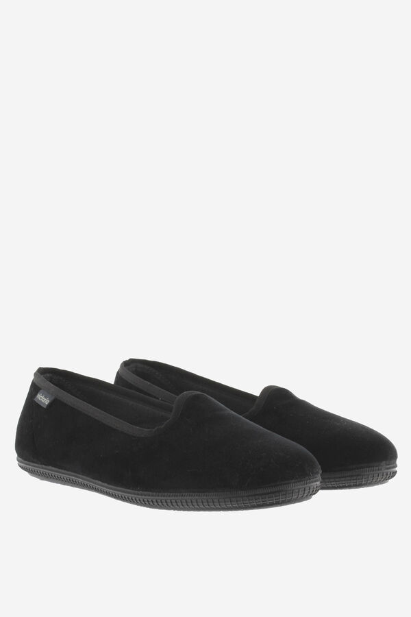 Springfield Women's velvet slippers black