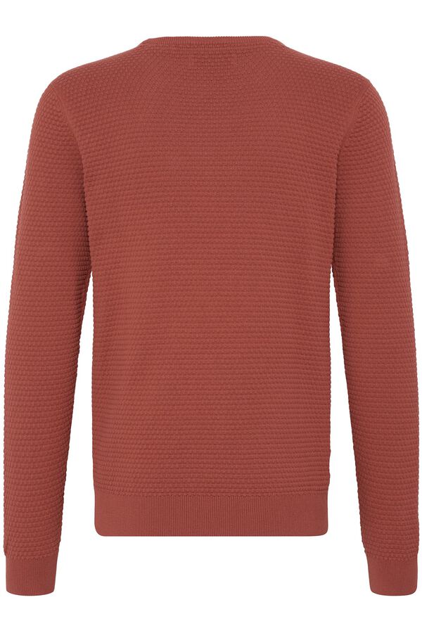 Blend Round neck jumper red